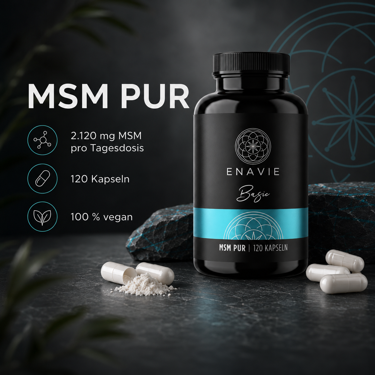 
                  
                    ENAVIE Basic - MSM PUR Kapseln
                  
                