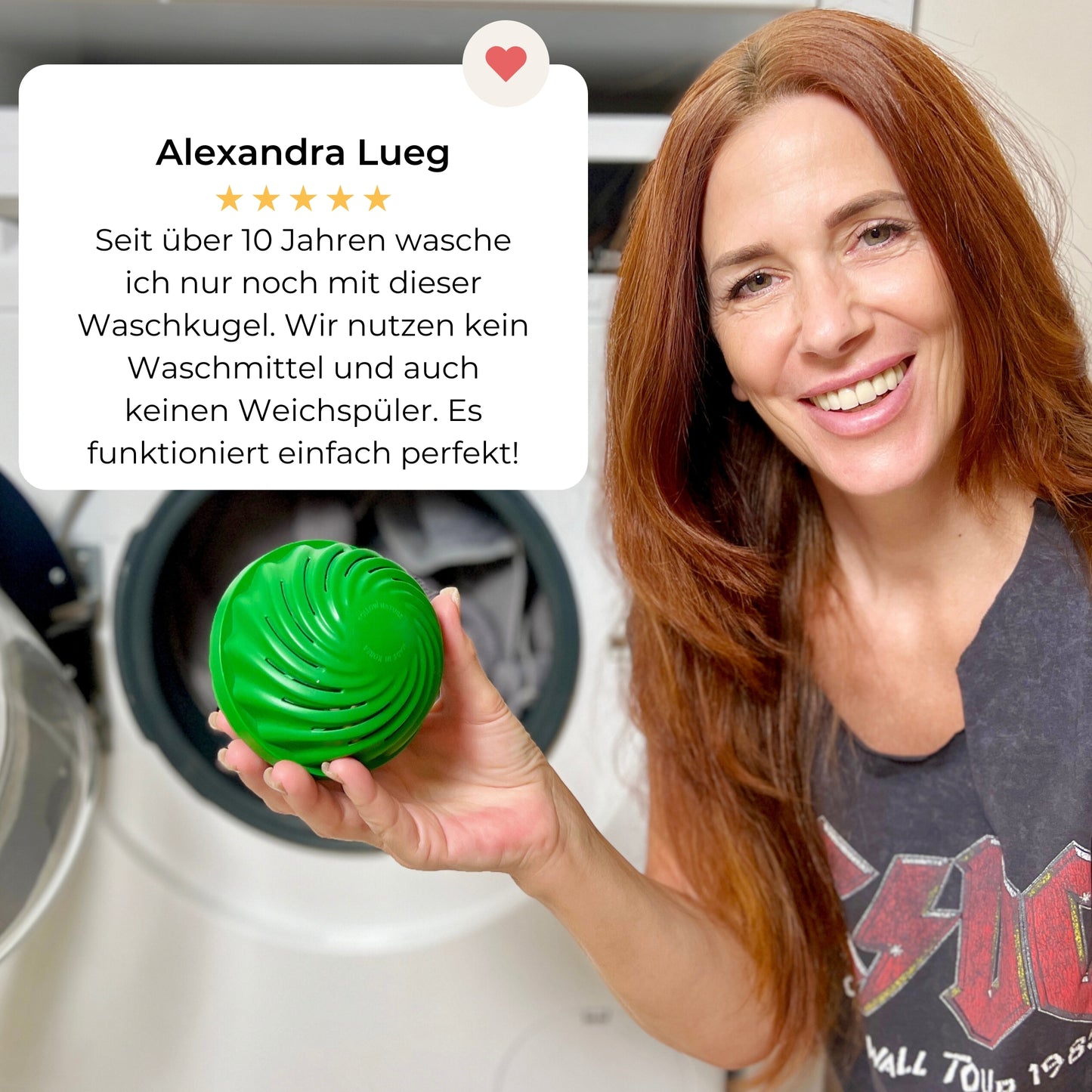 
                  
                    WASCHKUGEL Premium – Waschen ohne Waschmittel
                  
                