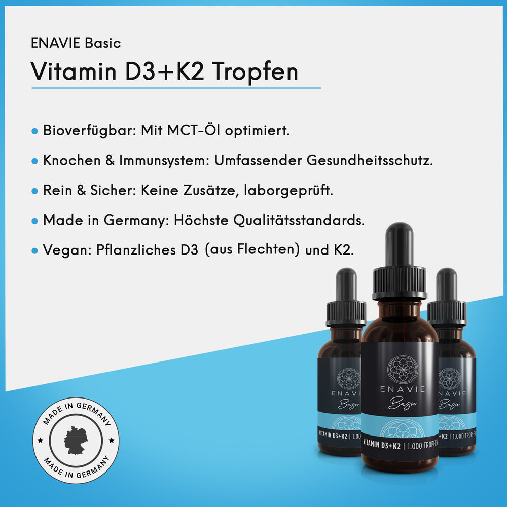 
                  
                    ENAVIE Basic - Vitamin D3+K2 Tropfen
                  
                